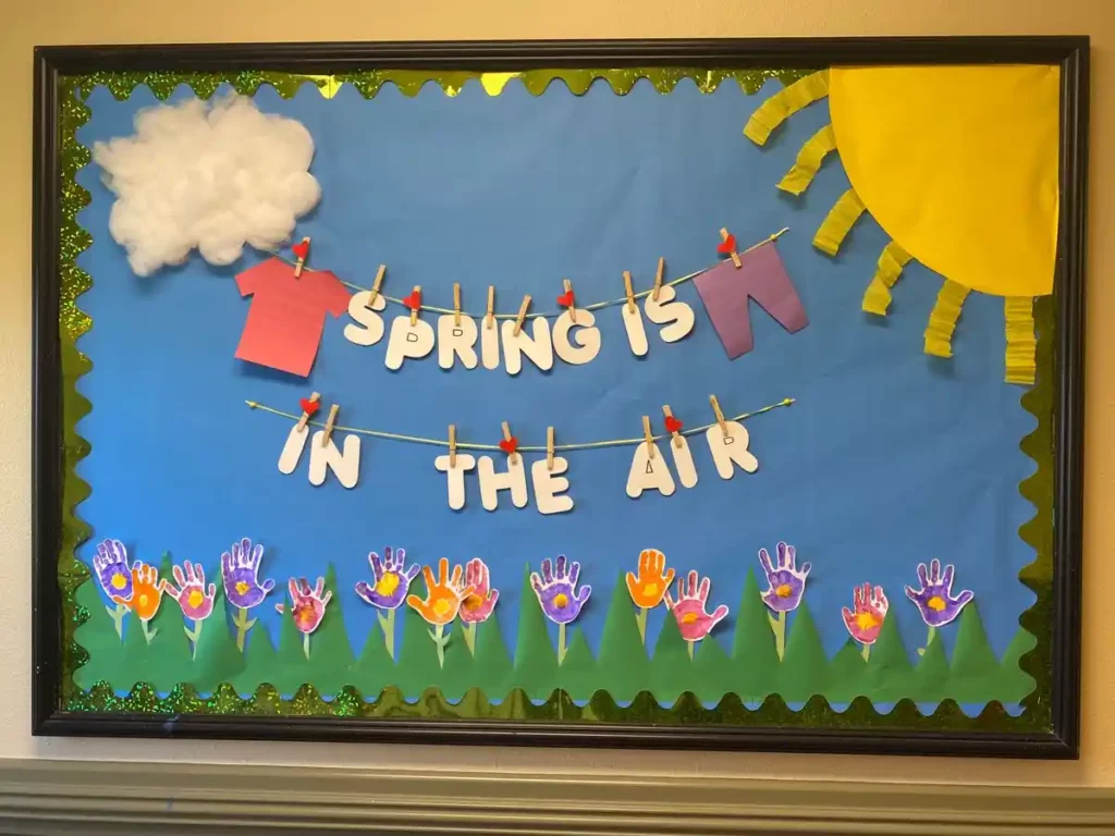 April bulletin board ideas
