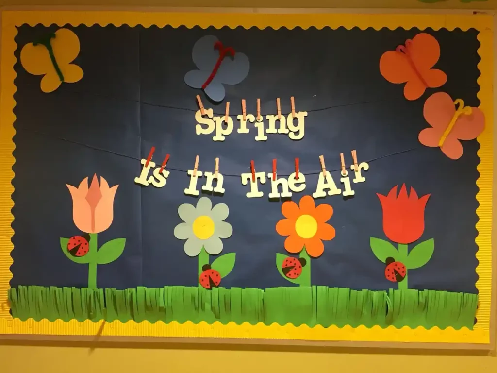 April bulletin board ideas