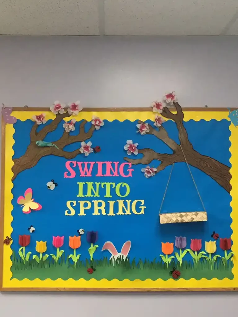 April bulletin board ideas