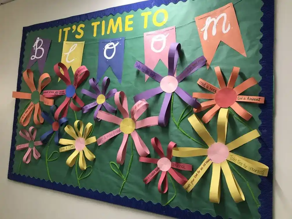 April bulletin board ideas
