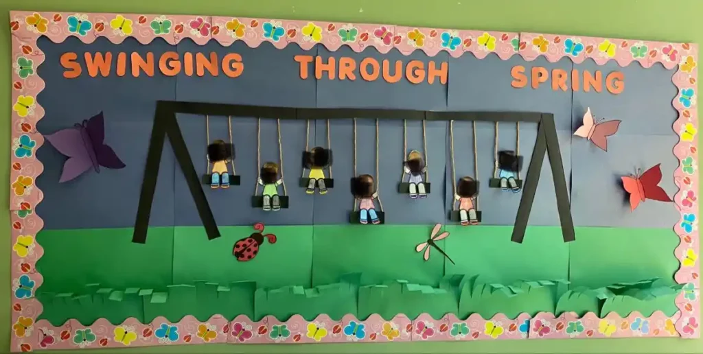 April bulletin board ideas