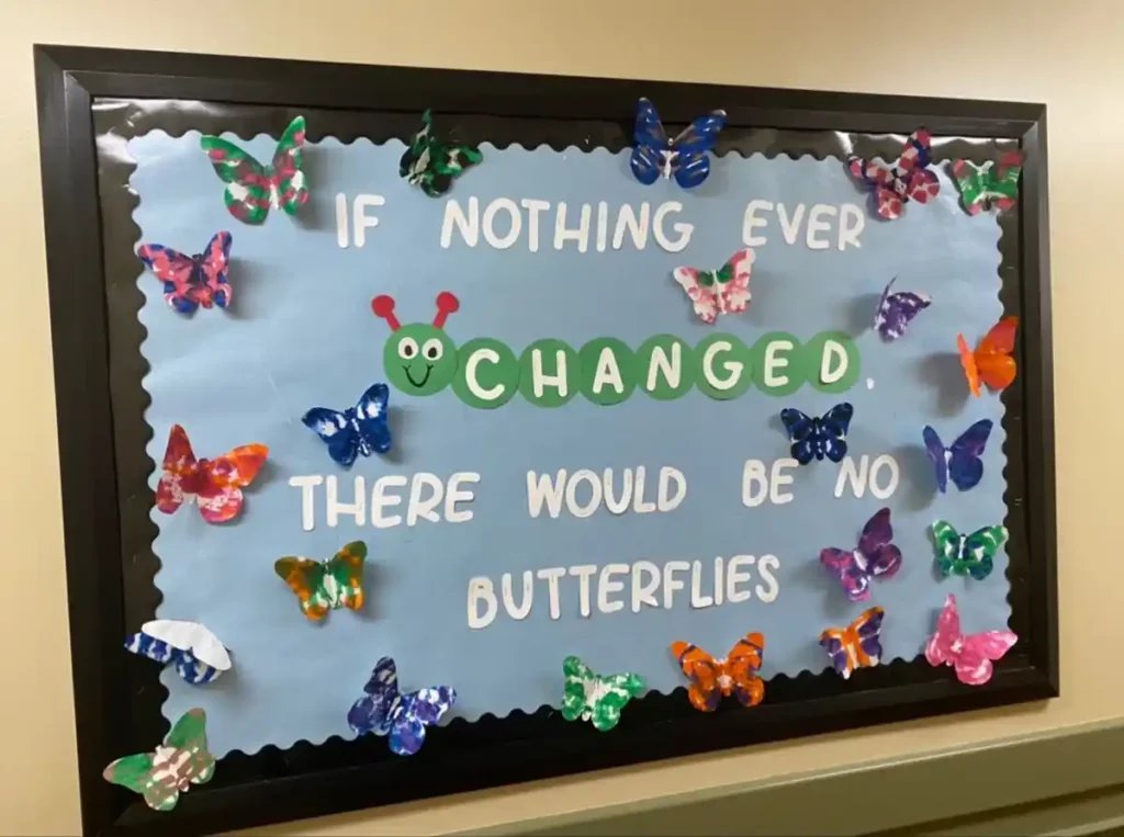 April bulletin board ideas