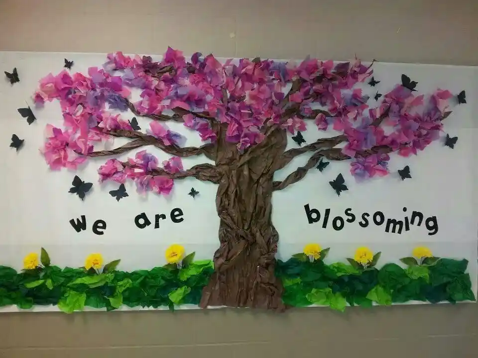 April bulletin board ideas
