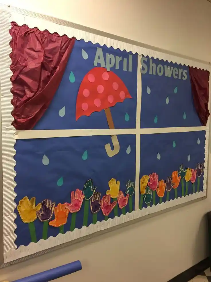 April bulletin board ideas