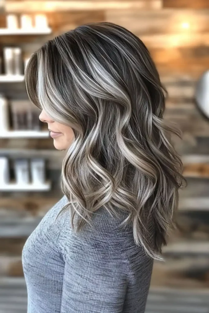Blended Highlights and Lowlights Blonde