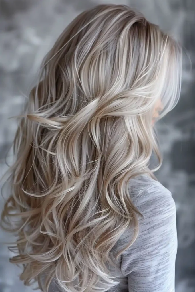 Blended Highlights and Lowlights Blonde