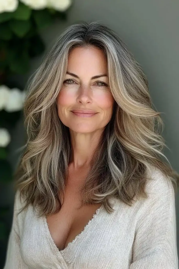 Blended Highlights and Lowlights Blonde