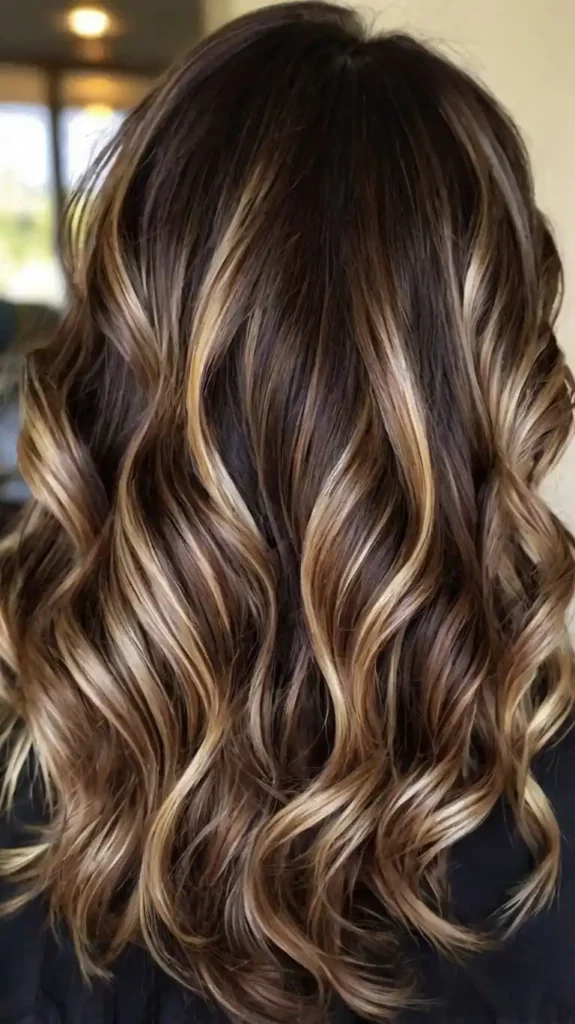 Blended Highlights and Lowlights Blonde