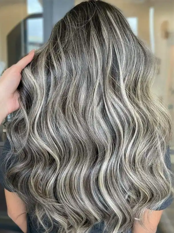 Blended Highlights and Lowlights Blonde
