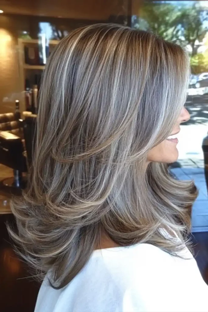 Blended Highlights and Lowlights Blonde