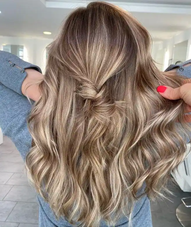 Blended Highlights and Lowlights Blonde