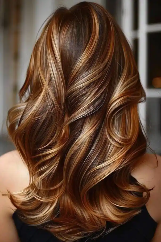 Blended Highlights and Lowlights Blonde
