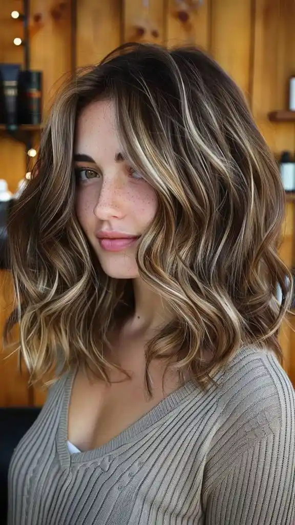Blended Highlights and Lowlights Blonde