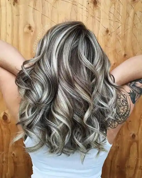 Blended Highlights and Lowlights Blonde