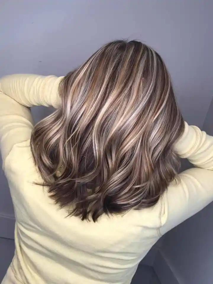 Blended Highlights and Lowlights Blonde