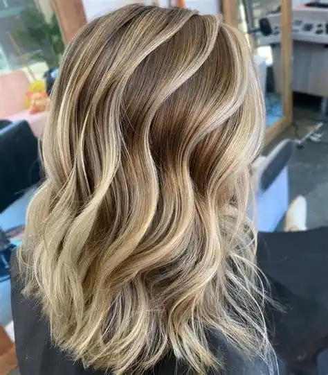 Blended Highlights and Lowlights Blonde
