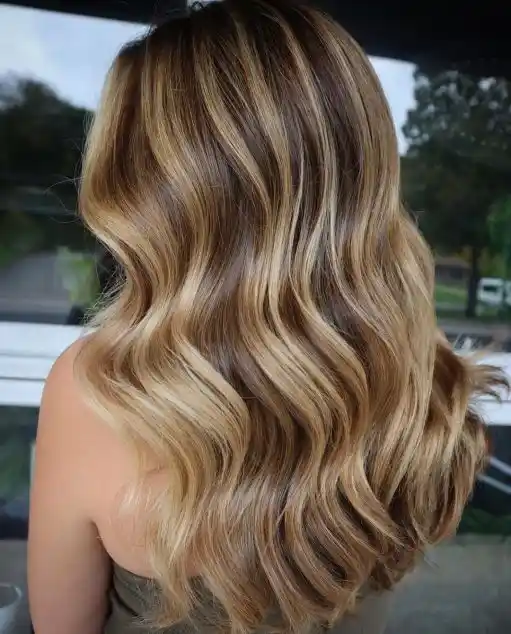 Blended Highlights and Lowlights Blonde