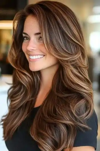 Blended Highlights and Lowlights Blonde