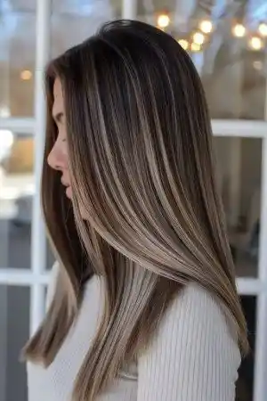 Blended Highlights and Lowlights Blonde