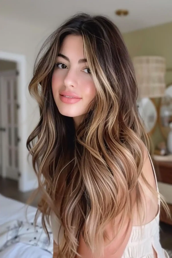 Blended Highlights and Lowlights Blonde