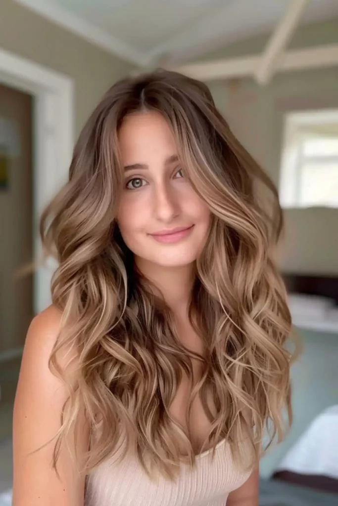 Blended Highlights and Lowlights Blonde