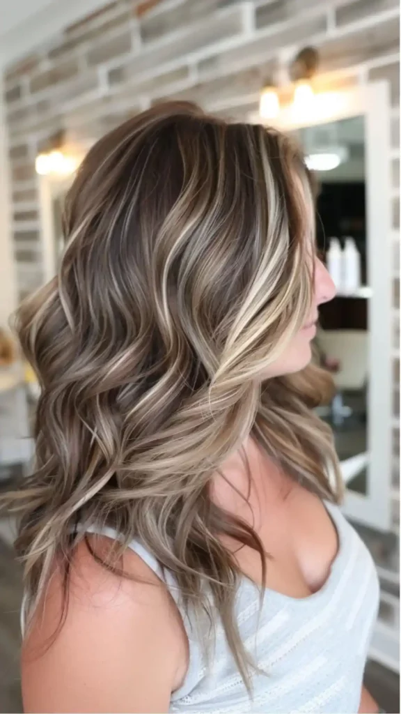 Blended Highlights and Lowlights Blonde