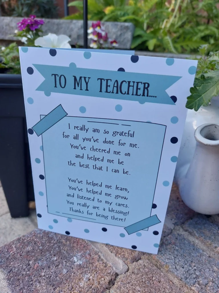 Teacher Appreciation Gifts