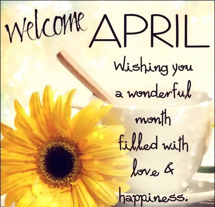 Welcome April